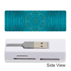 Spiritual Sun Is Raising Over The Peace Of Mind Sea Memory Card Reader (stick) by pepitasart