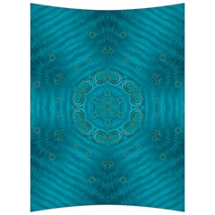 Spiritual Sun Is Raising Over The Peace Of Mind Sea Back Support Cushion by pepitasart