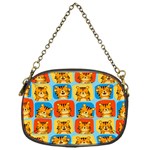 Cute Tiger Pattern Chain Purse (One Side) Front