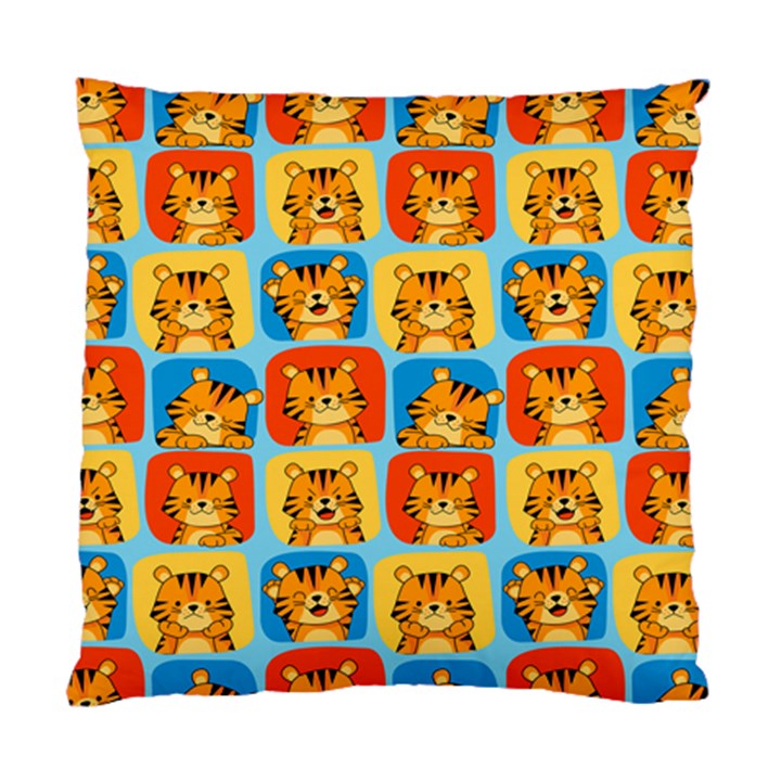 Cute Tiger Pattern Standard Cushion Case (Two Sides)