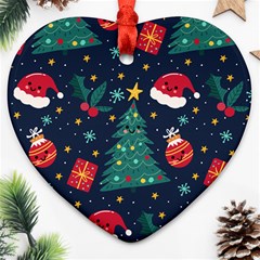 Christmas  Ornament (heart) by designsbymallika