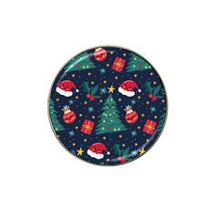 Christmas  Hat Clip Ball Marker (4 Pack) by designsbymallika