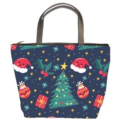 Christmas  Bucket Bag by designsbymallika