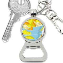 Salad Fruit Mixed Bowl Stacked Bottle Opener Key Chain