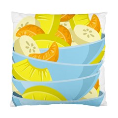 Salad Fruit Mixed Bowl Stacked Standard Cushion Case (one Side) by HermanTelo