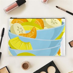 Salad Fruit Mixed Bowl Stacked Cosmetic Bag (large)