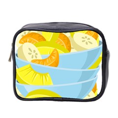 Salad Fruit Mixed Bowl Stacked Mini Toiletries Bag (two Sides) by HermanTelo