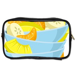 Salad Fruit Mixed Bowl Stacked Toiletries Bag (one Side)