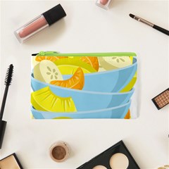 Salad Fruit Mixed Bowl Stacked Cosmetic Bag (xs)