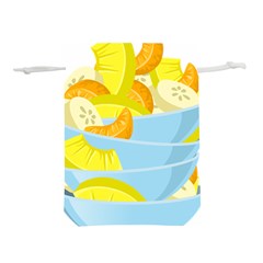 Salad Fruit Mixed Bowl Stacked Lightweight Drawstring Pouch (s)