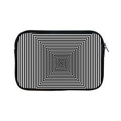 Maze Design Black White Background Apple Ipad Mini Zipper Cases by HermanTelo