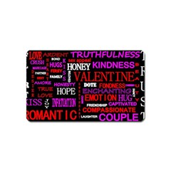 Love Friendship Friends Heart Magnet (name Card) by HermanTelo