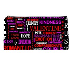 Love Friendship Friends Heart Pencil Cases by HermanTelo