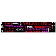 Love Friendship Friends Heart Large Flano Scarf 