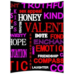 Love Friendship Friends Heart Back Support Cushion