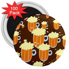 Drink 3  Magnets (100 Pack) by HermanTelo