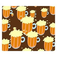 Drink Double Sided Flano Blanket (small)  by HermanTelo