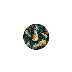 Pattern Ananas Tropical 1  Mini Buttons by kcreatif