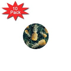 Pattern Ananas Tropical 1  Mini Magnet (10 Pack)  by kcreatif