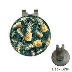 Pattern Ananas Tropical Hat Clips With Golf Markers by kcreatif