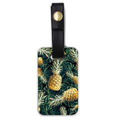 Pattern Ananas Tropical Luggage Tag (one Side) by kcreatif