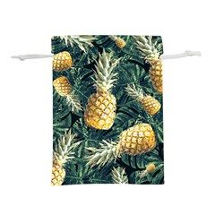 Pattern Ananas Tropical Lightweight Drawstring Pouch (l)