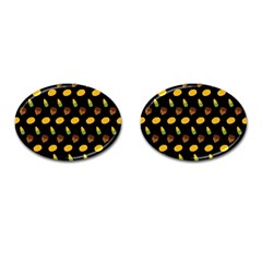 Pumpkin Cufflinks (oval)