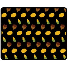 Pumpkin Fleece Blanket (medium) 