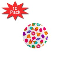 Candies Are Love 1  Mini Magnet (10 Pack)  by designsbymallika