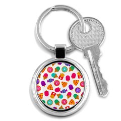 Candies Are Love Key Chain (round) by designsbymallika