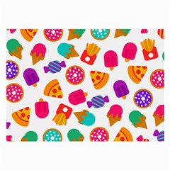 Candies Are Love Large Glasses Cloth (2 Sides) by designsbymallika