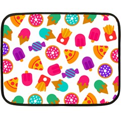 Candies Are Love Fleece Blanket (mini) by designsbymallika