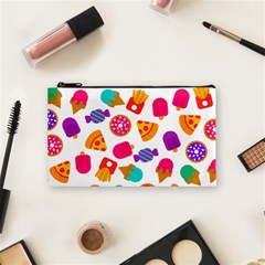 Candies Are Love Cosmetic Bag (small) by designsbymallika