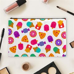 Candies Are Love Cosmetic Bag (large) by designsbymallika