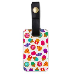 Candies Are Love Luggage Tag (one Side) by designsbymallika