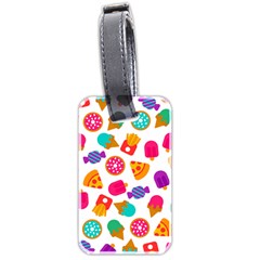 Candies Are Love Luggage Tag (two Sides) by designsbymallika