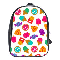 Candies Are Love School Bag (xl) by designsbymallika