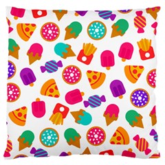 Candies Are Love Standard Flano Cushion Case (two Sides) by designsbymallika