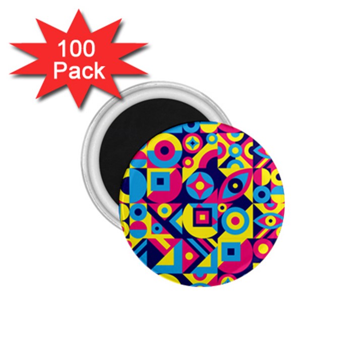 DOODLE PATTERN 1.75  Magnets (100 pack) 