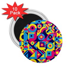 Doodle Pattern 2 25  Magnets (10 Pack)  by designsbymallika