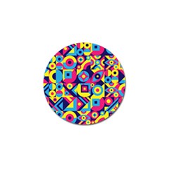 Doodle Pattern Golf Ball Marker (4 Pack) by designsbymallika