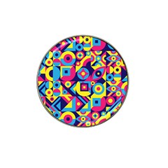 Doodle Pattern Hat Clip Ball Marker (10 Pack) by designsbymallika