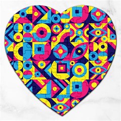 Doodle Pattern Jigsaw Puzzle (heart) by designsbymallika