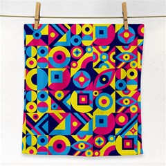 Doodle Pattern Face Towel by designsbymallika