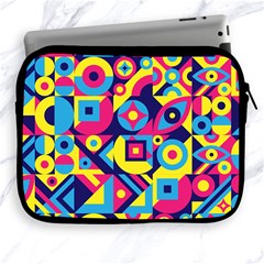 Doodle Pattern Apple Ipad 2/3/4 Zipper Cases by designsbymallika