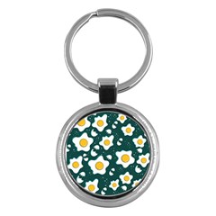 Wanna Have Some Egg? Key Chain (round) by designsbymallika