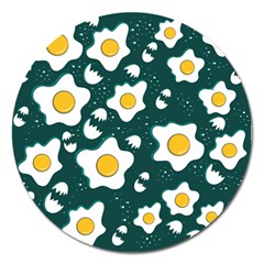 Wanna Have Some Egg? Magnet 5  (round) by designsbymallika