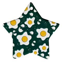 Wanna Have Some Egg? Star Ornament (two Sides)