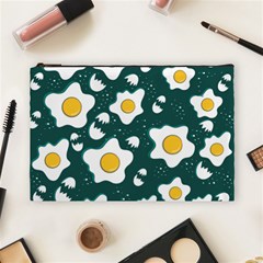 Wanna Have Some Egg? Cosmetic Bag (large) by designsbymallika