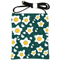 Wanna Have Some Egg? Shoulder Sling Bag by designsbymallika